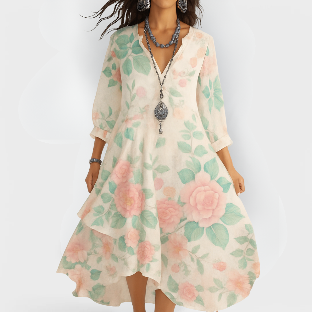 Fiorella | Abito Floreale Vintage