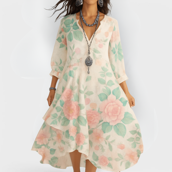 Fiorella | Abito Floreale Vintage