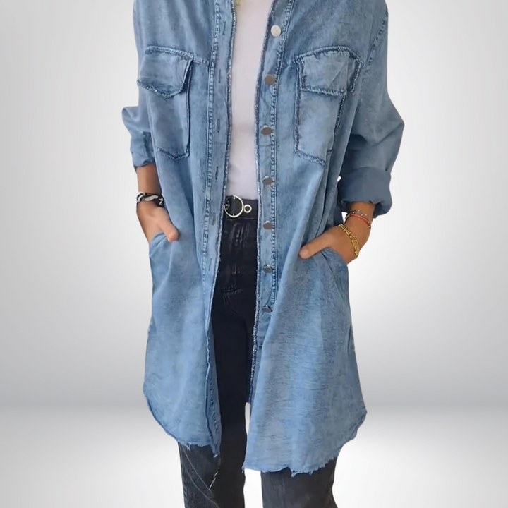 Sofia™ | Giacca di jeans elegante e adattabile