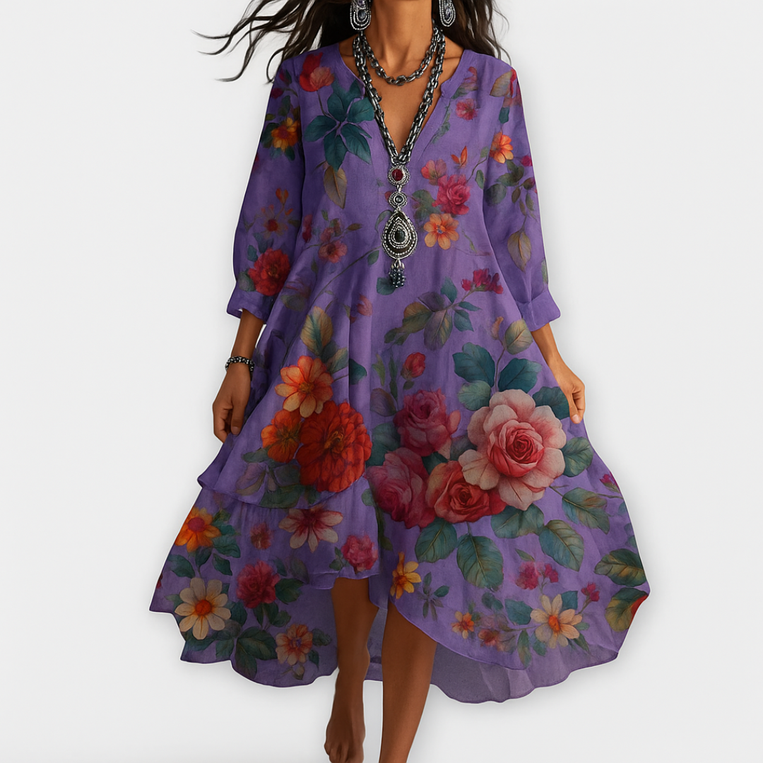 Fiorella | Abito Floreale Vintage