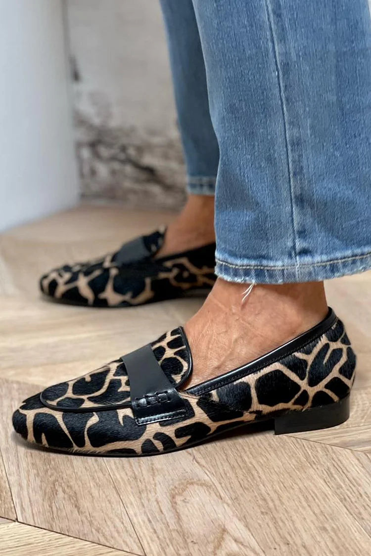 NERINA | MOCASSINI ANIMALIER
