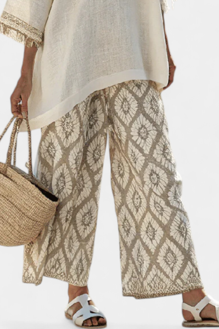 Duna Lino™ | Pantaloni Stampati
