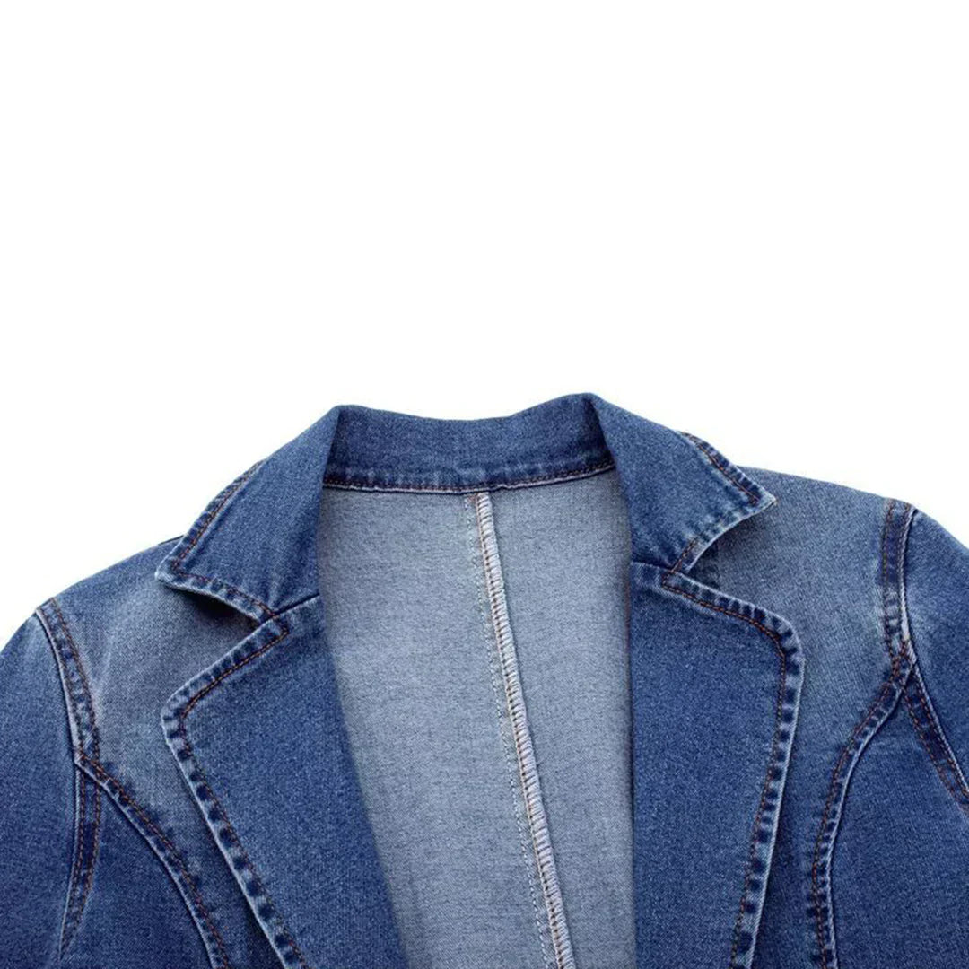 Sofia™ | Blazer Elegante in Denim