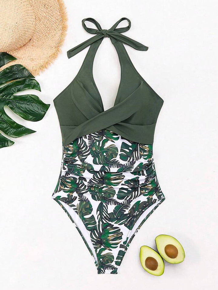 Varella | Costume Tropicale Scollo a V