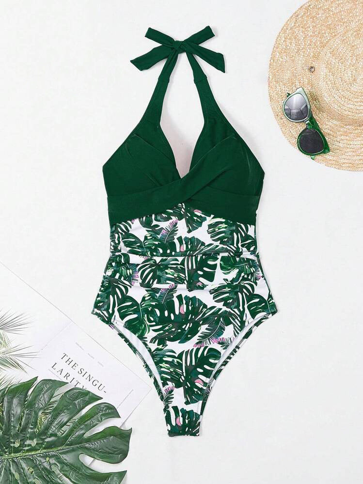 Varella | Costume Tropicale Scollo a V