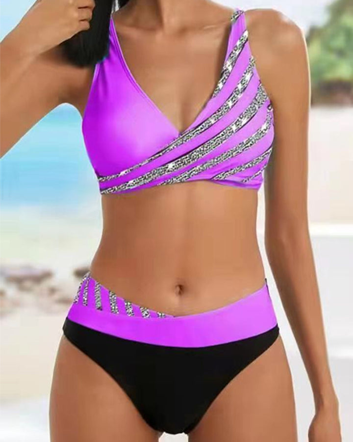 Mona | Bikini Stampato Caldo