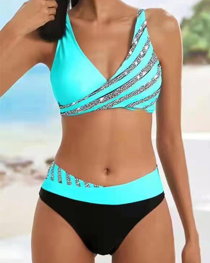Mona | Bikini Stampato Caldo
