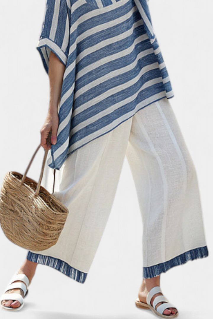 Mare Lino™ | Righe Blu