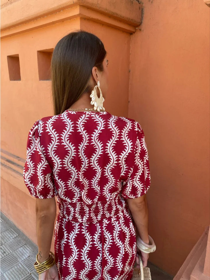 Almira™ | Set Incrociato con Gonna Lunga