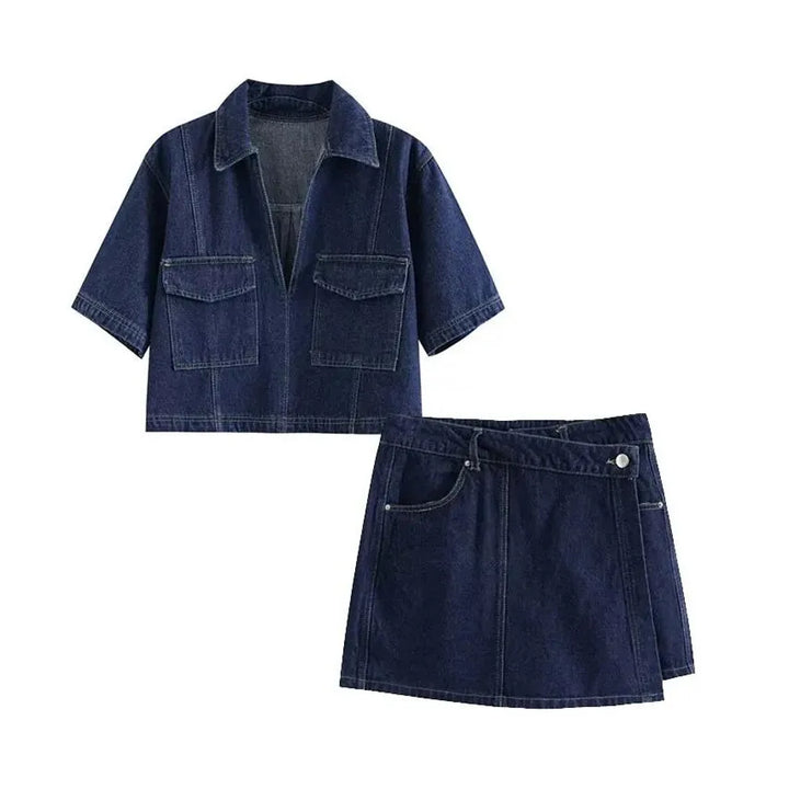 Sofia™ | Elegante Completo in Denim
