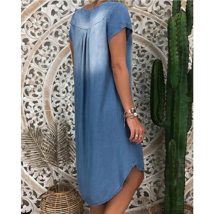 Sofia™ | Abito in Denim Senza Sforzo