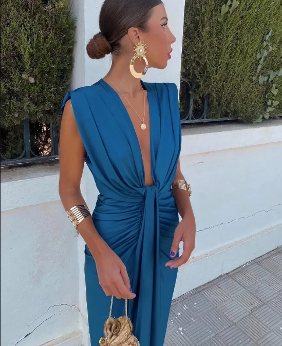 Crocetta™ | Abito Elegante Scollato