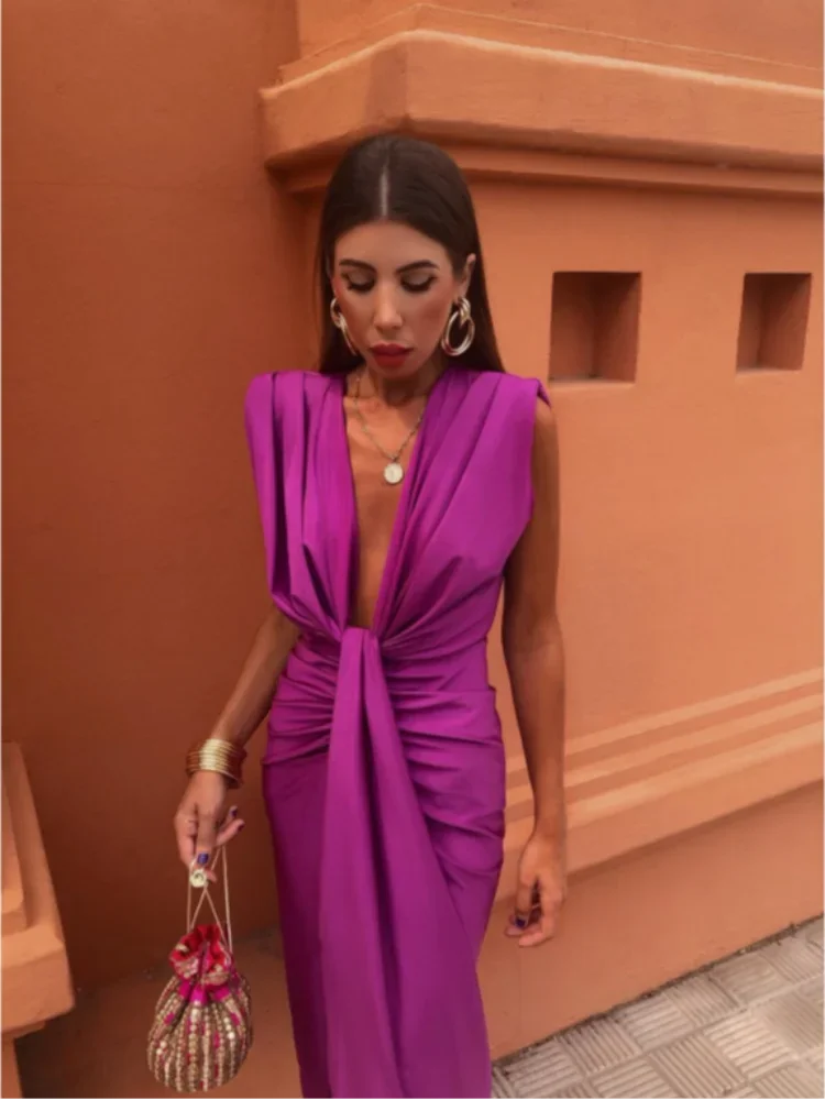 Crocetta™ | Abito Elegante Scollato