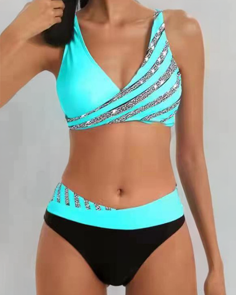 Mona | Bikini Stampato Caldo