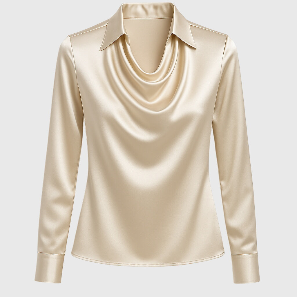Brooklyn – Camicetta Elegante in Satin Lucido