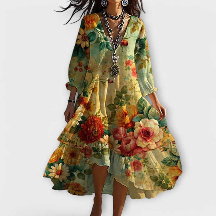 Fiorella | Abito Floreale Vintage